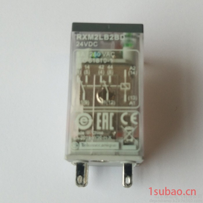 施耐德schneider插拔式中间继电器 RXM2LB2BD 24VDC图4