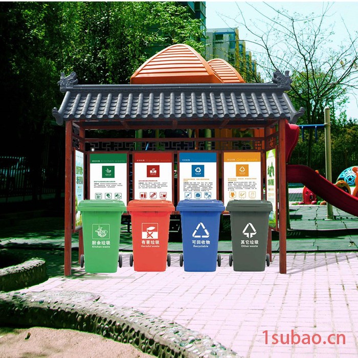 室外垃圾桶筒分类垃圾箱厂家图7
