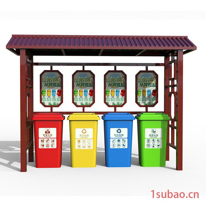 室外垃圾桶筒分类垃圾箱厂家图2