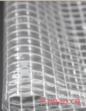 透明夹网布1000*1000, 3*3pvc文件袋图2