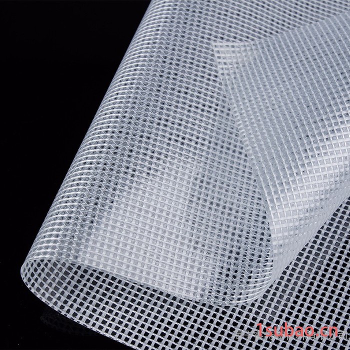 RIGHT PVC夹网布/PVC透明夹网布/PVC透明网格布/透明网格文件袋资料袋布图3