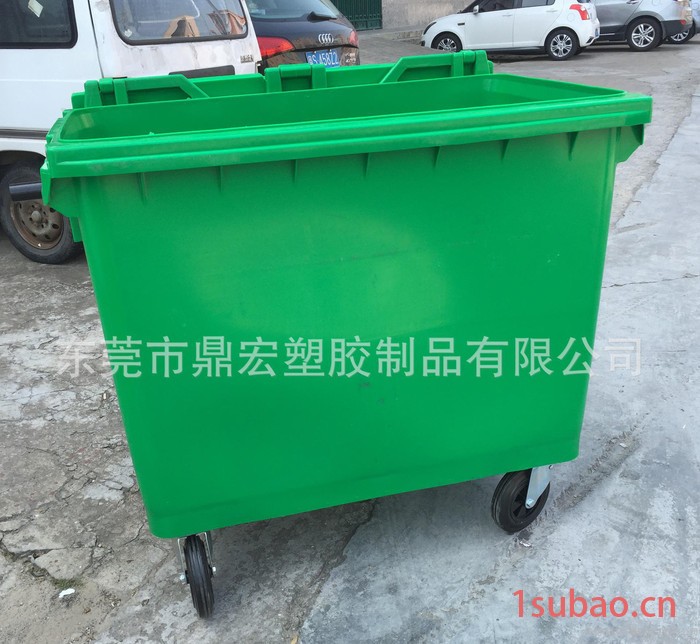 垃圾桶 塑料垃圾桶 小区环卫垃圾桶 户外660L垃圾桶图3