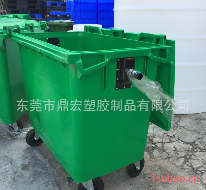 垃圾桶 塑料垃圾桶 小区环卫垃圾桶 户外660L垃圾桶图2