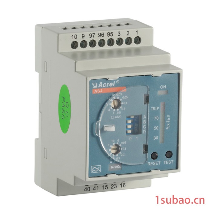 智能电流继电器ASJ10L-LD1A液晶屏 剩余电流保护 规格全 两年质保 安科瑞图2