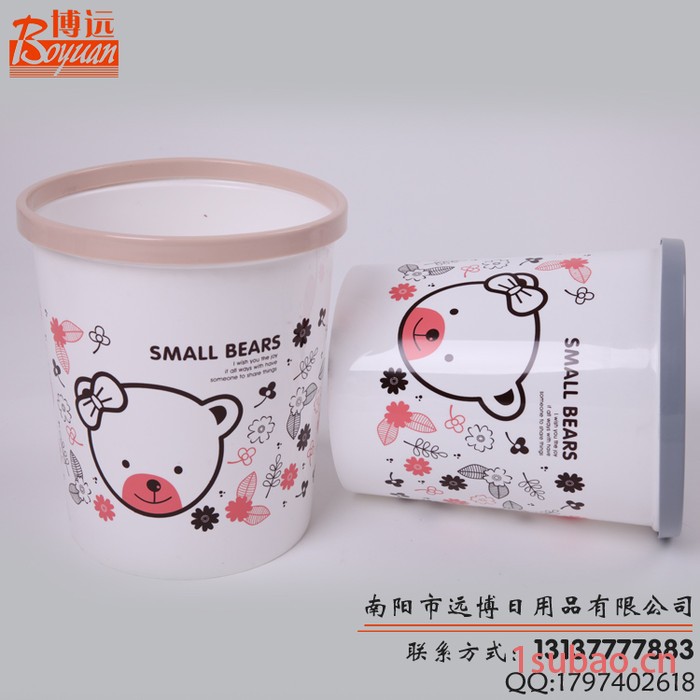 1734博远 **压圈垃圾桶 小熊压圈垃圾桶  促销品牌垃圾桶垃圾桶图3