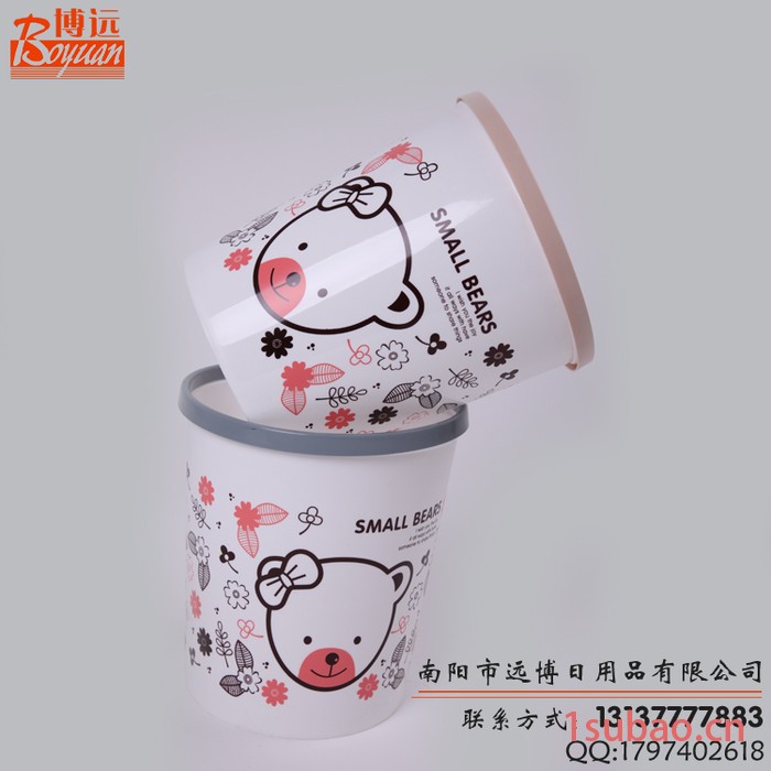 1734博远 **压圈垃圾桶 小熊压圈垃圾桶  促销品牌垃圾桶垃圾桶图2