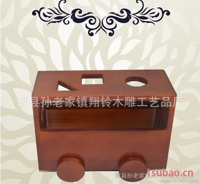 直销 木质车积木玩具 儿童玩具车 儿童木质小玩具图2