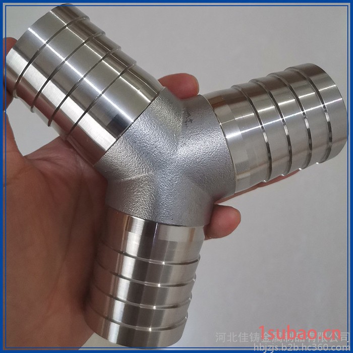 佳铸 不锈钢宝塔三通 软管三通 家用电器 厨房电器 灶具组成配件用 源头厂家 品质保障图2
