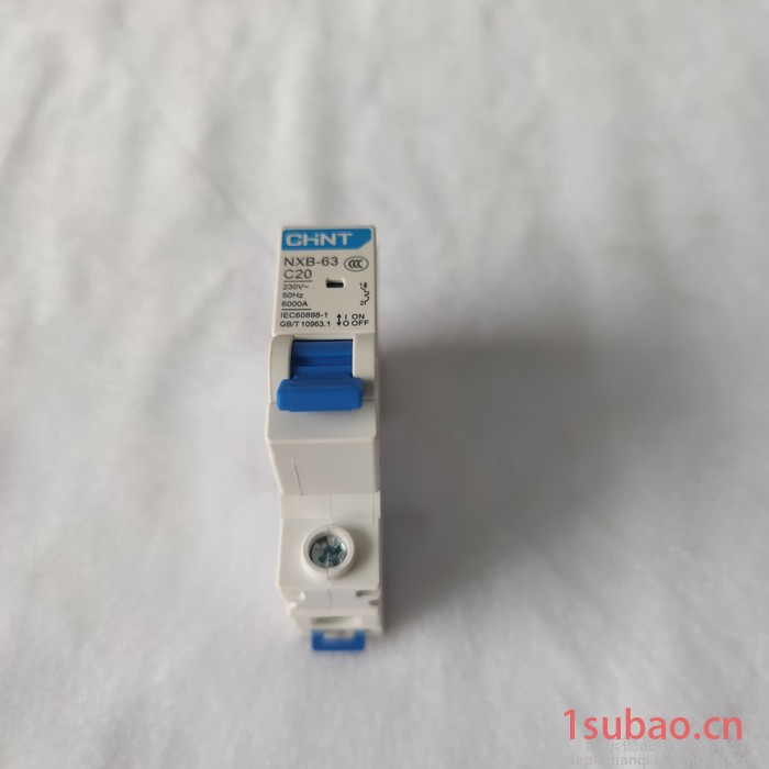 chint/正泰电器集团NXB-1P/C20A 导轨式单1P空气开关20A家庭入户终端配电断路器 Chint正泰电器图2