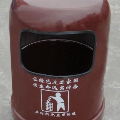 【直销】垃圾桶商 玻璃钢圆桶 玻璃钢垃圾桶  环卫垃圾桶