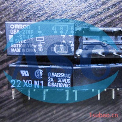 Omron   G6A-274P-ST-US 5VDC   信号继电器   全新原装