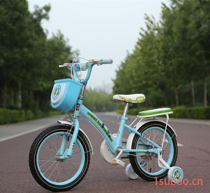 直销麦捷儿童自行车 新款公主艾美宝宝童车14寸儿童玩具