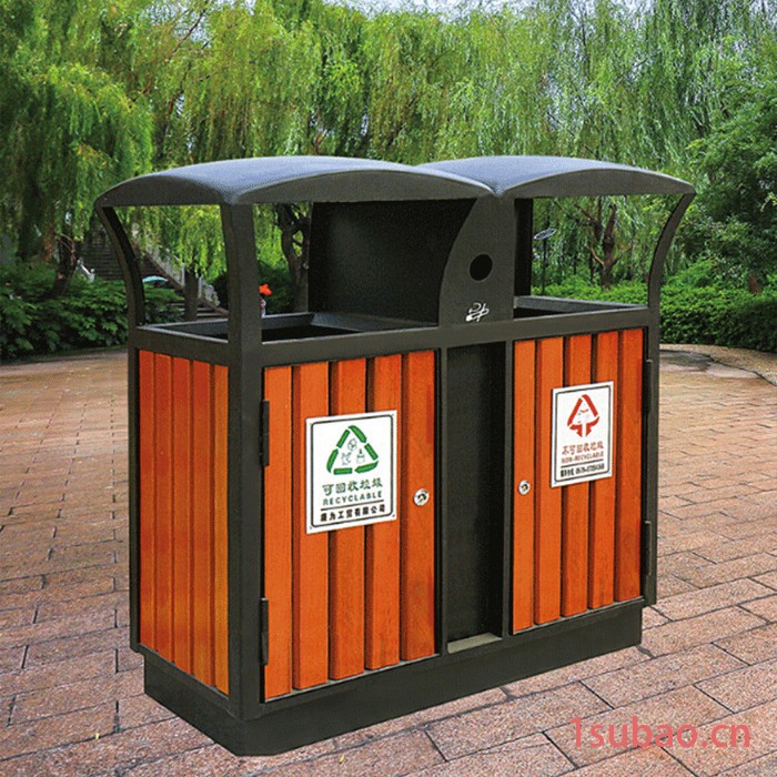 贵州世腾各种多款不锈钢垃圾桶钢木垃圾桶