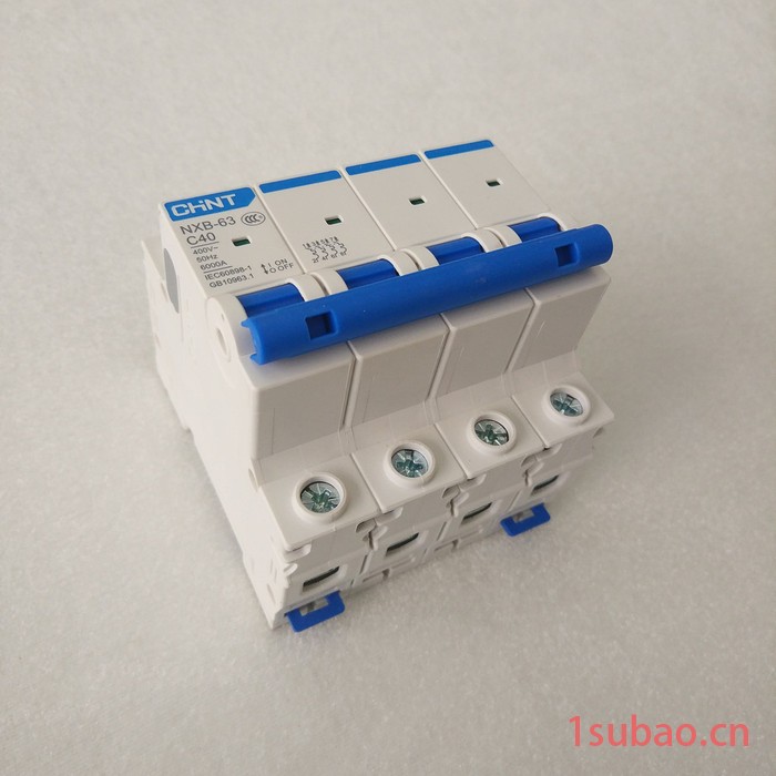 Chint/正泰NXB-4P/40A 导轨式4P空气开关40A断路器 Chint正泰电器小微型断路器图5