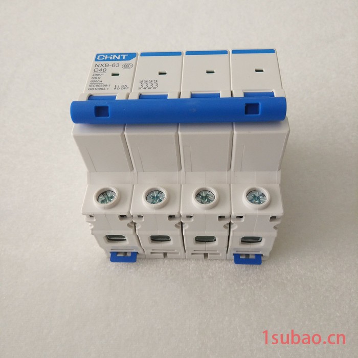 Chint/正泰NXB-4P/40A 导轨式4P空气开关40A断路器 Chint正泰电器小微型断路器图4