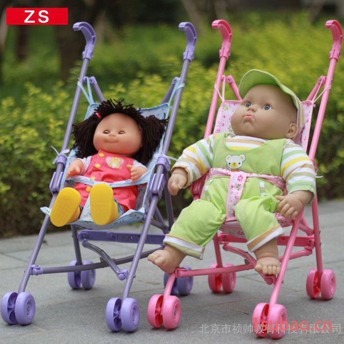 儿童玩具推车 女孩过家家玩具带娃娃 小推车婴儿 宝宝手推车玩具
