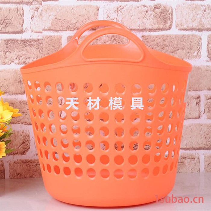 塑料洗衣篮模具 儿童玩具收纳筐塑料模具图6