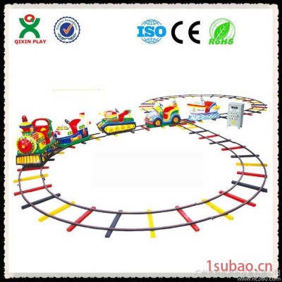供应广州奇欣QX132C儿童玩具小火车 电动小火车