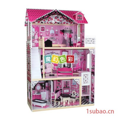 外贸出口 dollhouse娃娃屋迷你家具配件儿童玩具木质娃娃屋家具