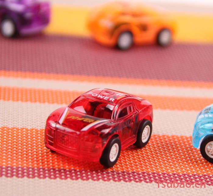 儿童迷你回力车玩具儿童玩具汽车小孩玩具车 单个装