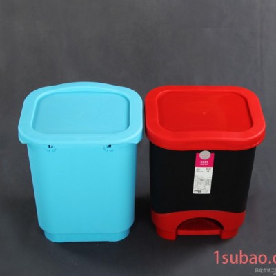 家居创意大号垃圾桶家用脚踏缓降厨房卫生间垃圾篓带盖垃圾桶