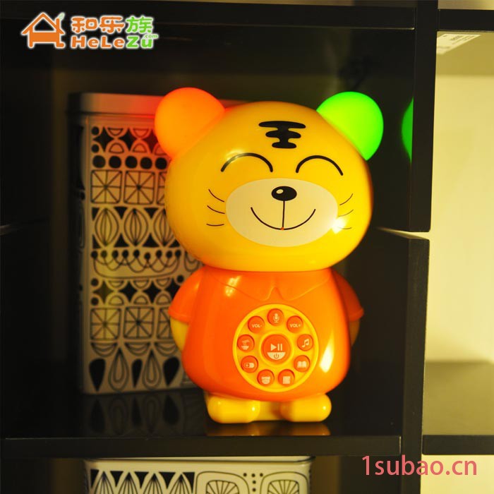 和乐族早教机 故事机儿童玩具 会说话可充电早教故事机**虎包邮图2