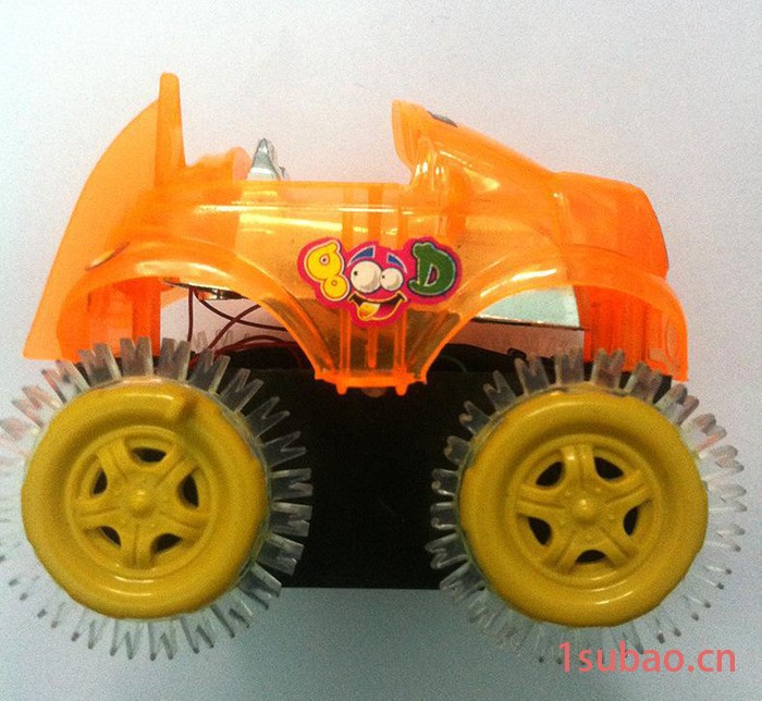 广东 77708-1 臻丰煌带灯透明翻斗玩具车 儿童玩具车