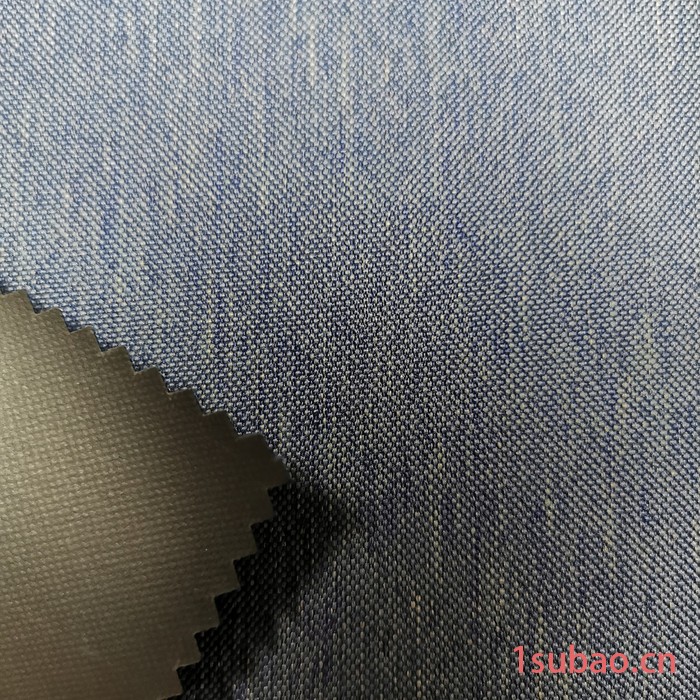 源厂直供600D舞龙高弹PVC防水纺织布料 箱包桌布台布复合面料批发图6