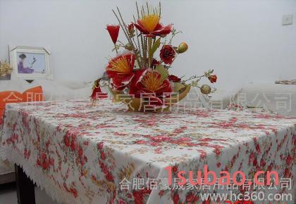 厂家桌布台布 田园风提花蕾丝桌布台布 布艺软装 合肥桌布图2