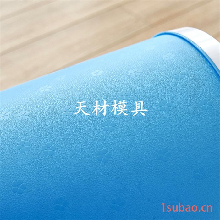 垃圾桶模具 带压圈塑料垃圾桶模具图4