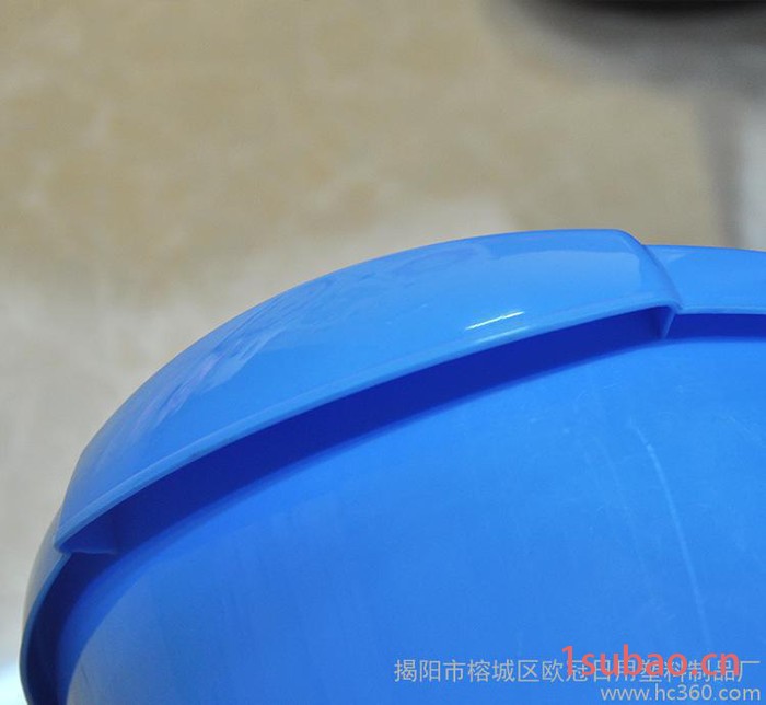 特惠 欧式加厚家用塑料垃圾桶 简约办公厨房卫生桶 支持定制图2