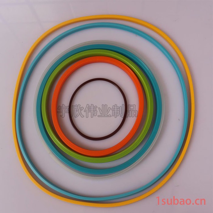 食品盒硅胶圈  电器密封硅胶圈  设备硅胶密封圈 光电密封胶圈 防水硅胶圈规格图3
