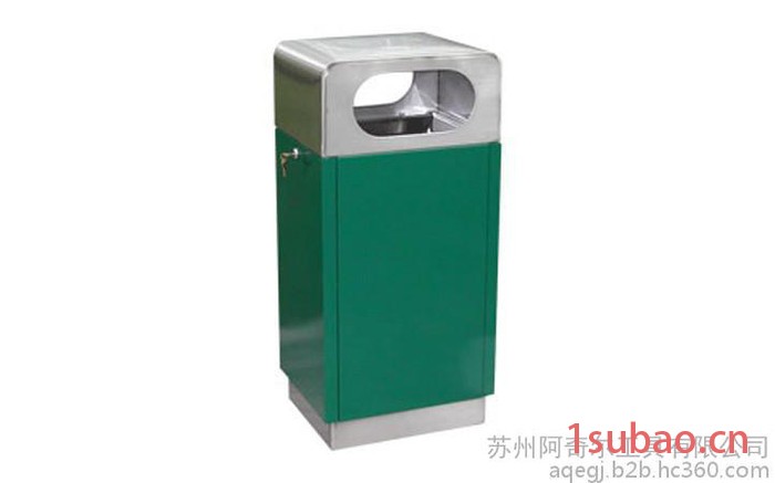 供应 苏州阿奇尔垃圾桶 不锈钢分类垃圾桶 不锈钢材质，经久耐用