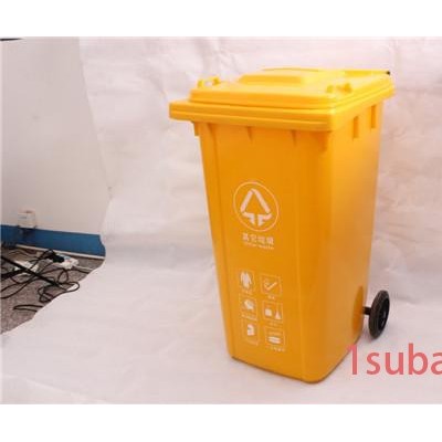 供应南京塑料环卫垃圾桶价格 上海街道车载分类垃圾桶规格