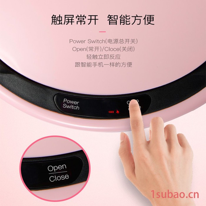 创意 自动感应垃圾桶家用智能可爱简约带盖塑料卧室客厅卫生间图4
