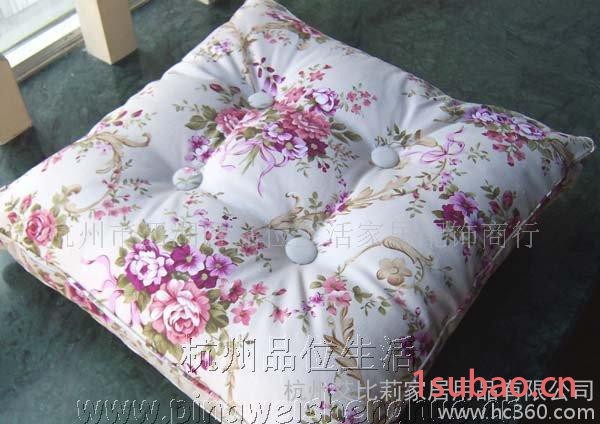 全棉田园家居用品台布抱枕胖子坐垫沙发垫图3