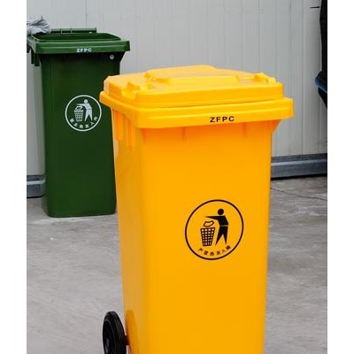 供应批发塑料垃圾桶厂家240L，市政街道，环卫垃圾桶
