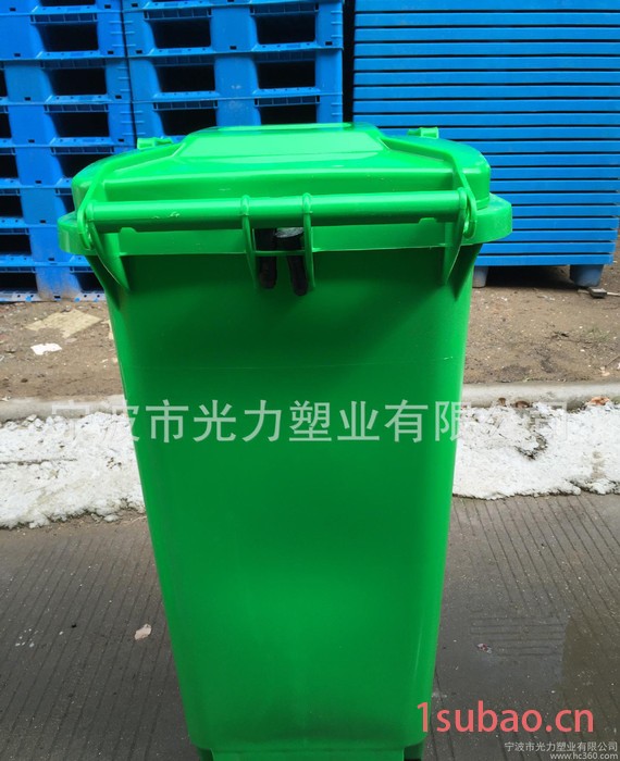 生产环保桶 全新料120L户外环保桶 环卫桶 塑料垃圾桶图2
