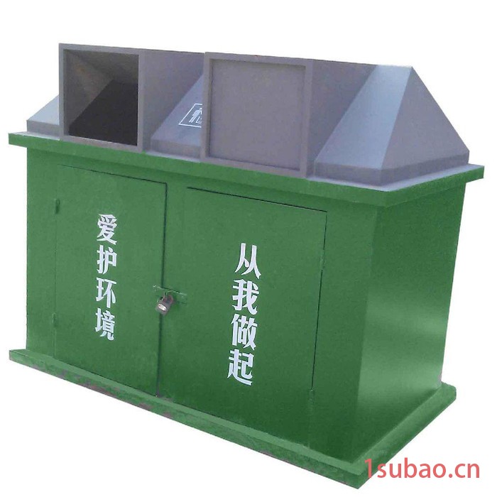 铁质分类垃圾桶图2