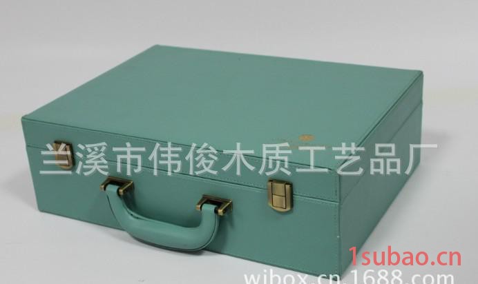 皮质交房盒钥匙包装盒皮工具盒皮质收纳盒包装盒图3