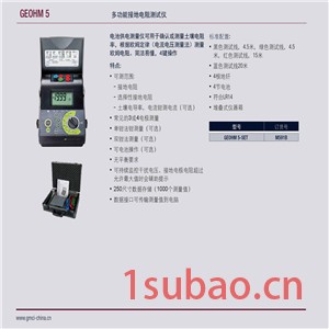 德国GMC电器安规测试仪漏电流测试仪绝缘电阻测试仪MINITESTPRO图5