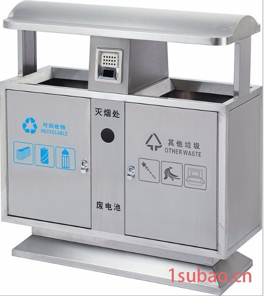 不锈钢垃圾桶户外大型号环卫垃圾箱室外分类小区学校果皮筒可定制图3