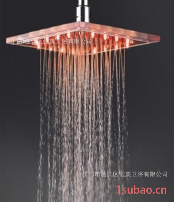 LED花洒、温控花洒、变色花洒、发光花洒图2