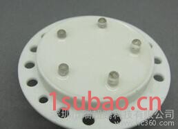 LED变色花洒顶喷机芯配件 LED机芯 温控七彩自发电机芯产品图2