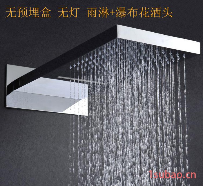 HM-YM16-HW 高品质预埋盒花洒 三功能恒温2圆柄 镜图2
