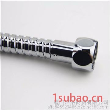JOYU-JYHS-03S手持淋浴pvc花洒软管喷头不锈钢蓬头防爆水管1.5米铜双扣花洒软管图4