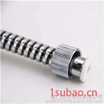 JOYU-JYHS-03S手持淋浴pvc花洒软管喷头不锈钢蓬头防爆水管1.5米铜双扣花洒软管图6