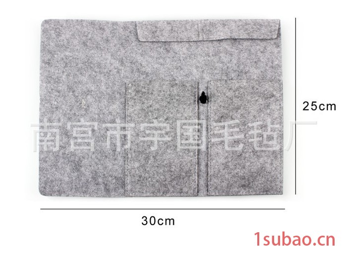 毛毡化妆包 手机数据线充电器收纳包 毛毡电源包 可定制图2