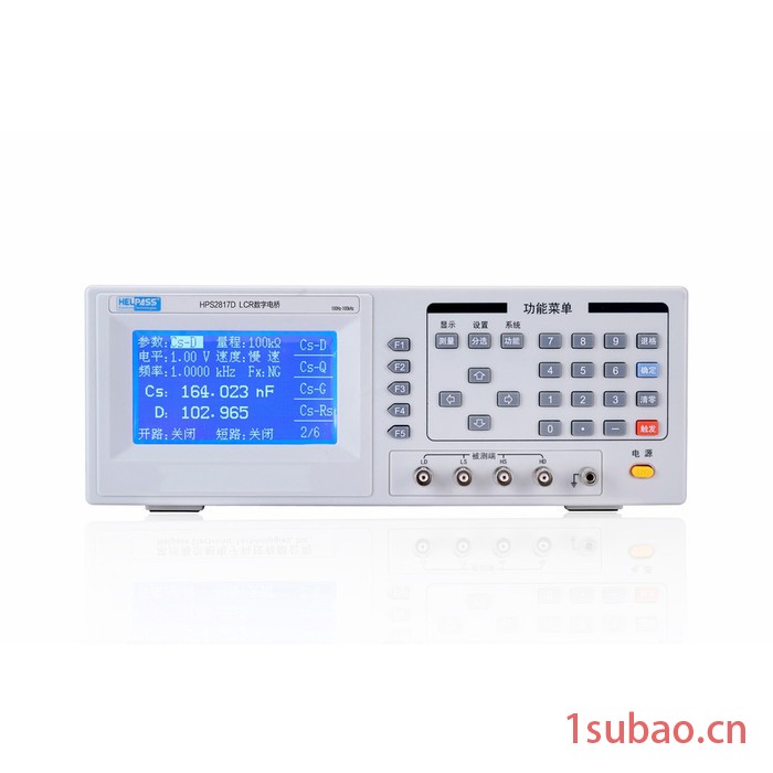 HPS2817D型LCR数字电桥继电器电感电容阻抗参数测量仪图3