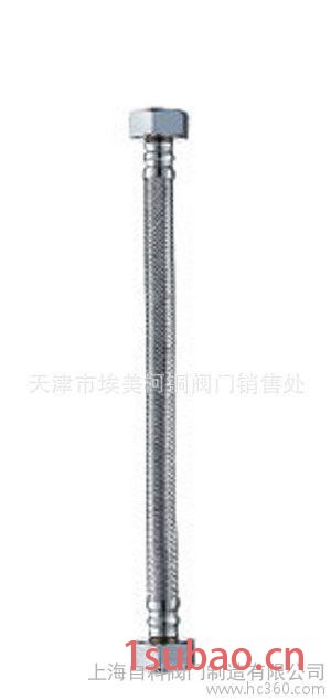 埃美柯 GR1-40 不锈钢编织软管 花洒软管 400MM图2